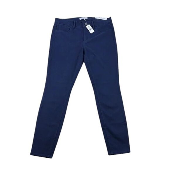 LOFT Pants - LOFT Leggings Navy Blue Skinny Stretch Pants Women's Size 27 NWT